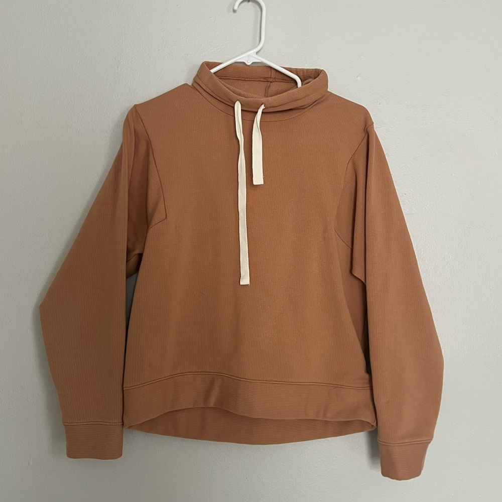SOLD Madewell cowl neck sweatshirt